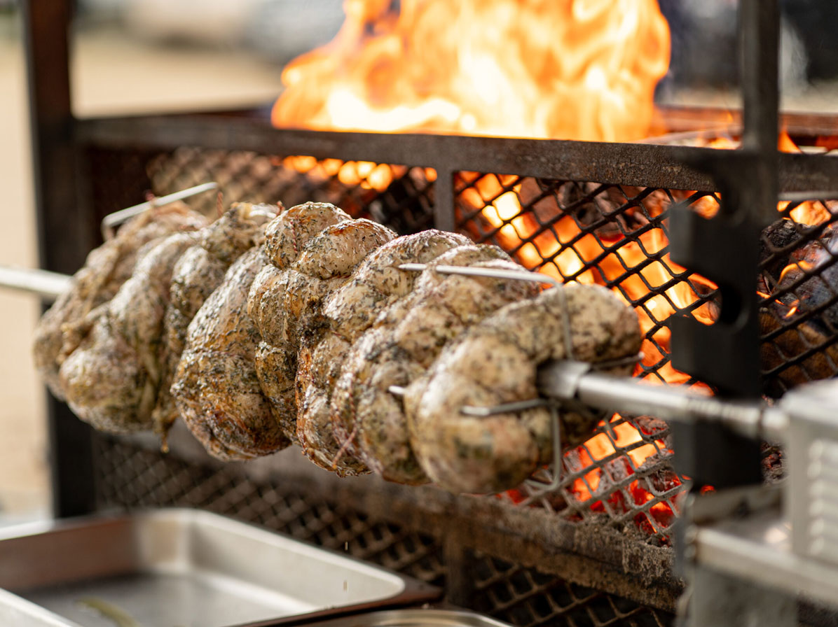 Cuisson au tourne-broche Chic'n and Co